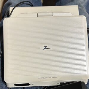 Portable DVD/CD Player - Elegant White Finish